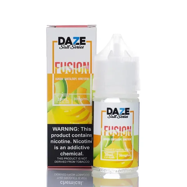 7 Daze Fusion TFN Salt – Banana Cantaloupe Honeydew – 30ml