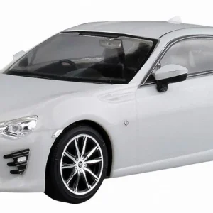 AOSHIMA 54185 Toyota 86 Crystal White Pearl 1/32 Pre-Painted Snap-Fit Kit