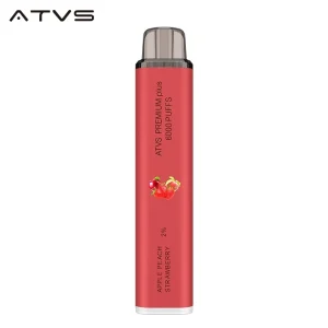 ATVS PREMIUM Plus Disposable 6000 Puffs – Apple Peach Strawberry
