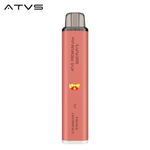 ATVS PREMIUM Plus Disposable 6000 Puffs – Strawberry Banana