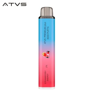ATVS PREMIUM Plus Disposable 6000 Puffs – Strawberry Energy
