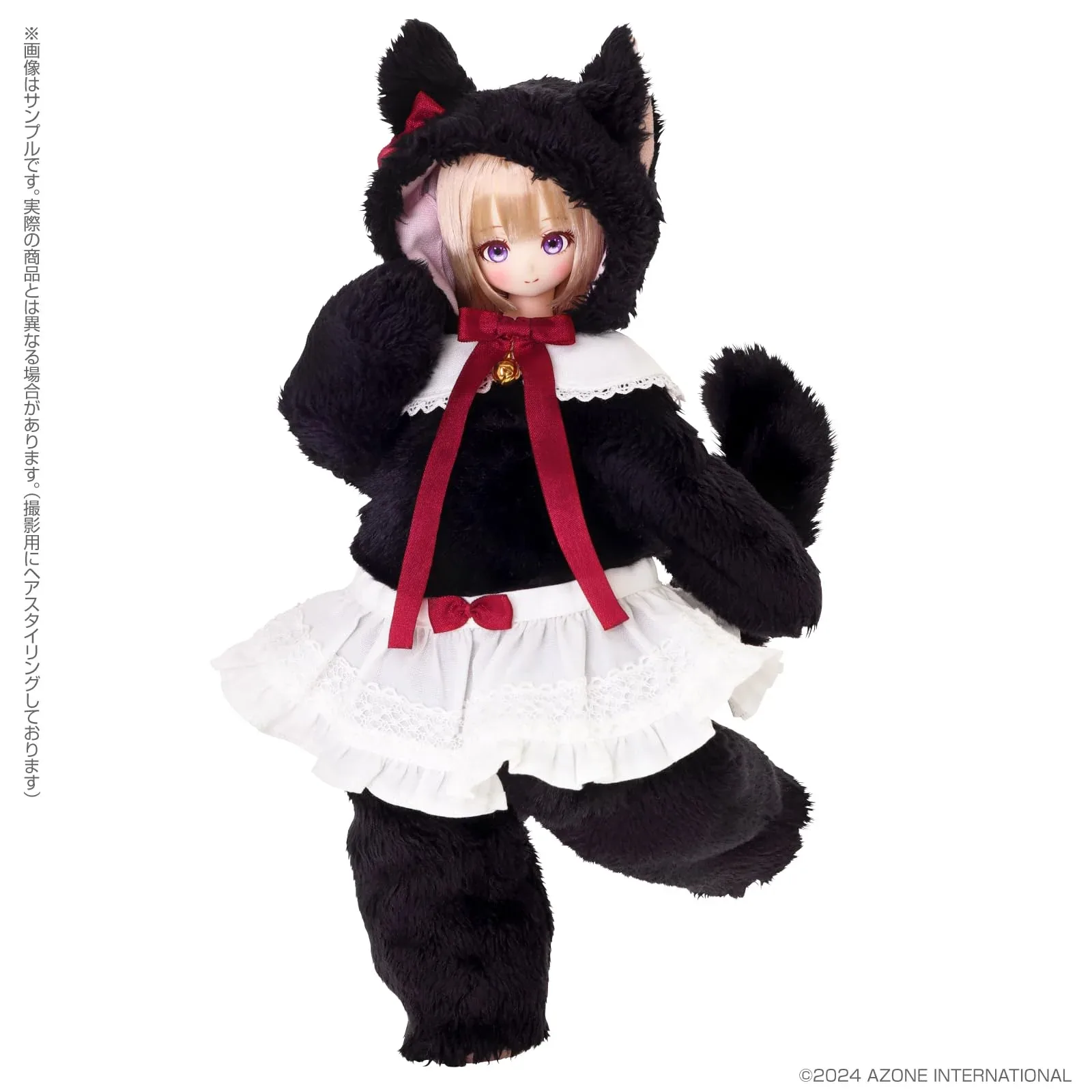 Azone Luminous Street Mii Hug Mii Black Cat Doll - Japan Official Version - Image 2