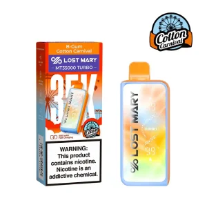 B-Gum Cotton Carnival - Lost Mary MT35000 Turbo Cotton Carnival Edition Disposable Vape