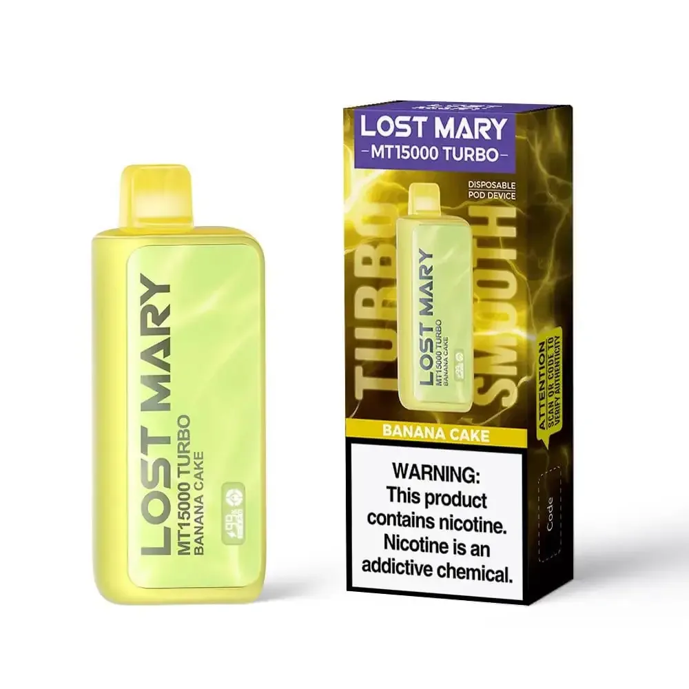 Banana Cake - Lost Mary MT15000 Turbo Disposable Vape