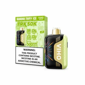 Banana Taffy Ice - VIHO TRX 50K Disposable Vape