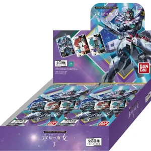 Bandai Gundam Card Box: Witch Of Mercury 3 Sealed Box