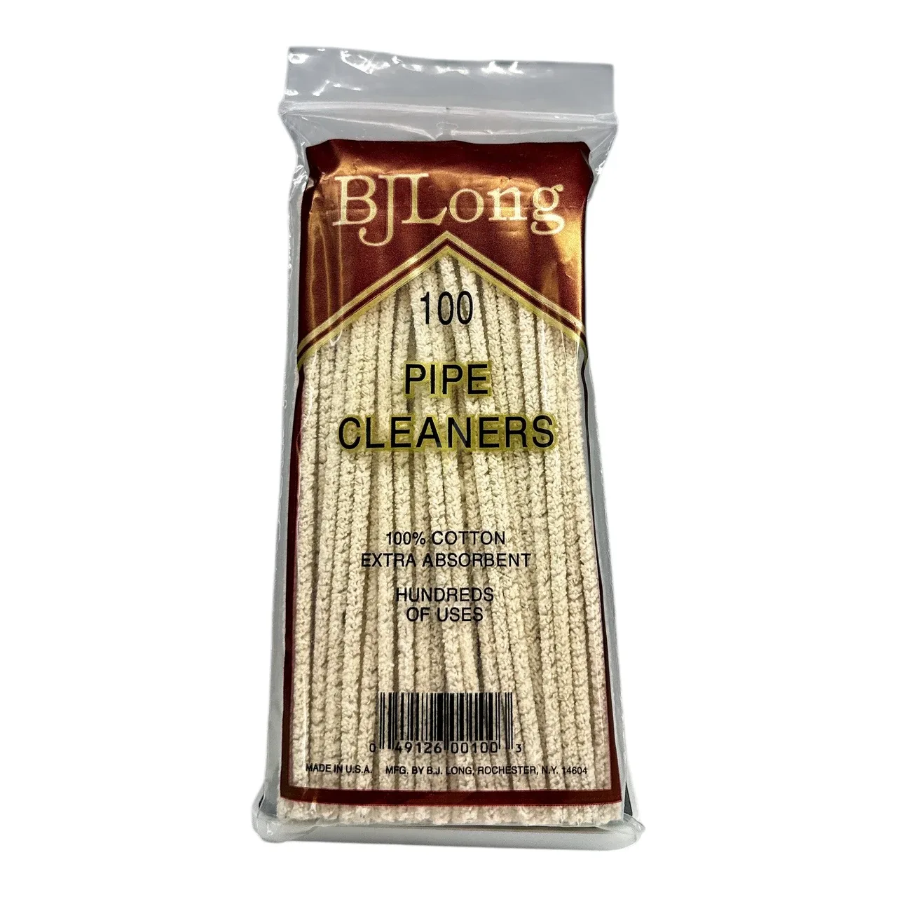 BJ Long 100ct 6.5 Inch Standard Pipe Cleaners
