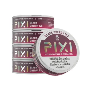 Black Cherry Ice Pixi Nicotine Pouches