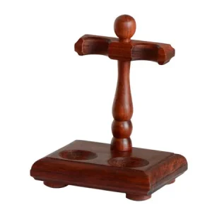 Brazilian Rosewood Dual ePipe Stand