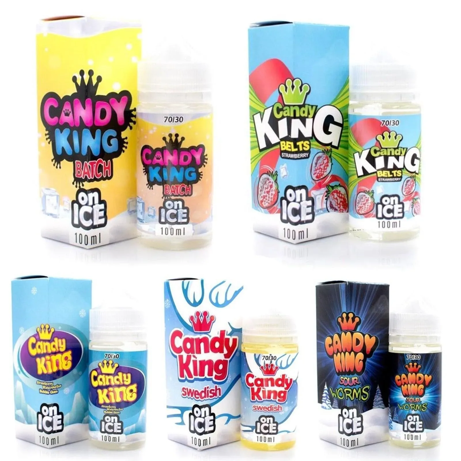 Candy King Premium American E Liquid Vape Juice 120ML