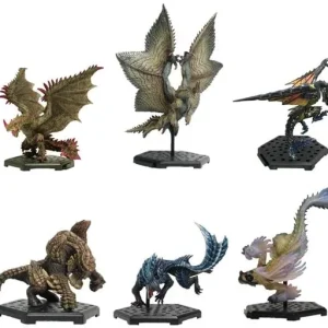 Capcom Monster Hunter Builder Model Plus Best Vol 22-24 Figure Set