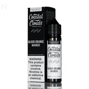 Coastal Clouds E-Liquid – Blood Orange Snow Cone (Blood Orange Mango) – 60mL