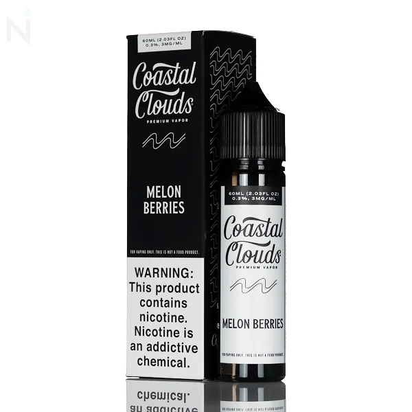 Coastal Clouds E-Liquid – Melon Berries – 60mL