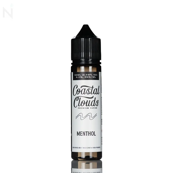 Coastal Clouds E-Liquid – Menthol – 60mL - Image 2