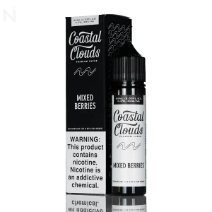 Coastal Clouds E-Liquid – Mixed Berries – 60mL