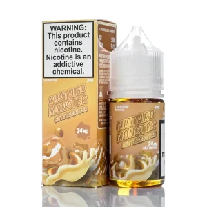 Custard Monster Salts – Butterscotch Custard – 30ml