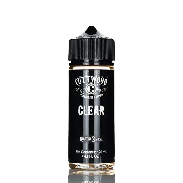 Cuttwood Classic E-Liquid – Clear – 120mL