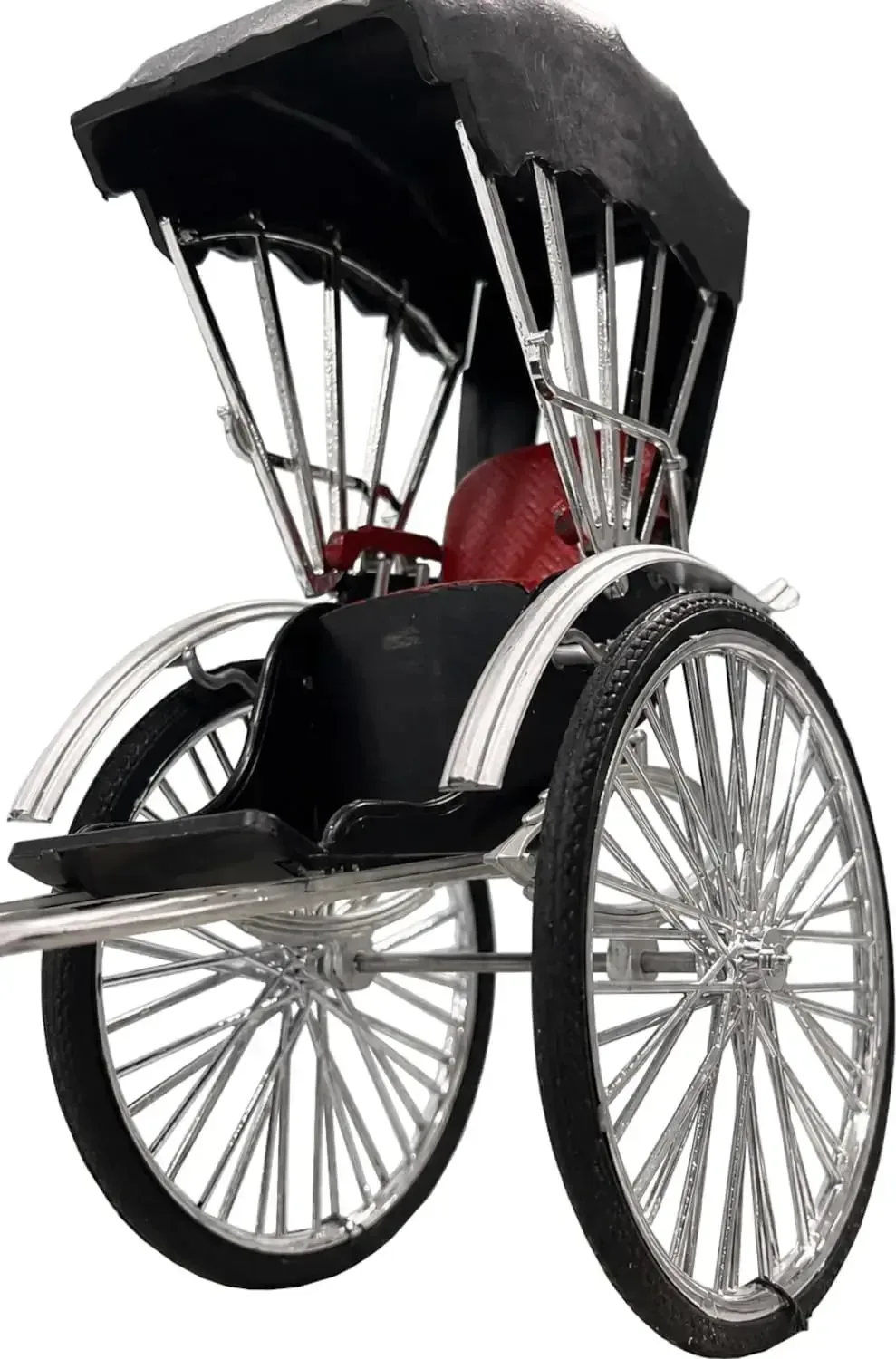 Doyusha 1/10 Retro Rickshaw Model Kit with Driver Figure