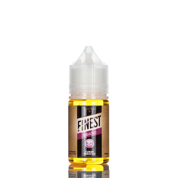 Finest Salt Nic – Tobacco Edition – Cuban Tobacco – 30mL - Image 2