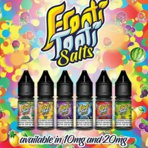 FROOTI TOOTI Nic Salts 10mg & 20mg E-Liquid E-Juice 10ml Pack of 10
