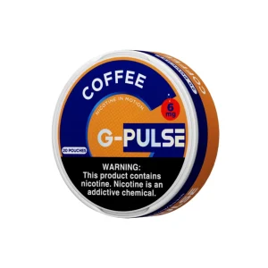 G-Pulse Coffee Nicotine Pouches 6mg 10mg 15mg
