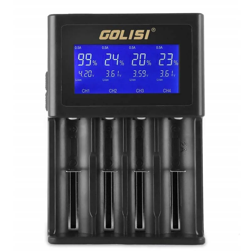 Golisi S4 2.0A Smart Charger with LCD Display
