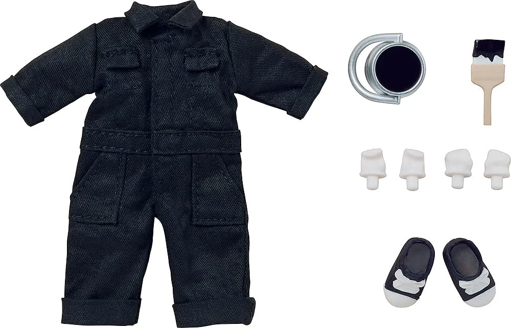Good Smile Company Nendoroid Doll Colorful Black Jumpsuit Outfit