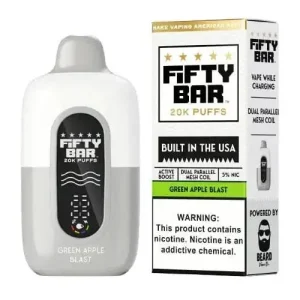 Green Apple Blast - Fifty Bar 20K Disposable Vape