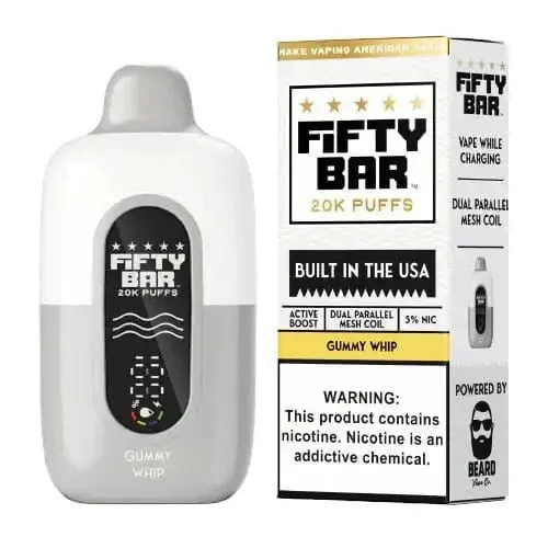 Gummy Whip - Fifty Bar 20K Disposable Vape