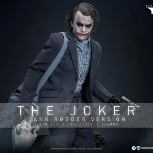 Hot Toys Movie Masterpiece Dx Joker Bank Robber 1/6 Scale Figure Dark Knight