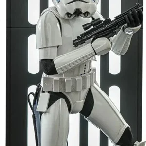 Hot Toys Movie Masterpiece Star Wars 1/6 Scale Stormtrooper with Backboard