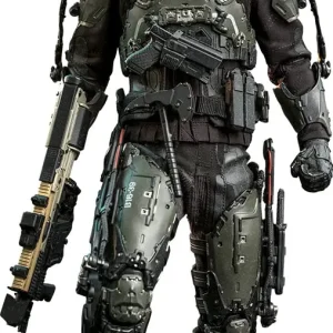 Hot Toys Movie Masterpiece Warriors of Future 1/6 Scale Johnson Figure