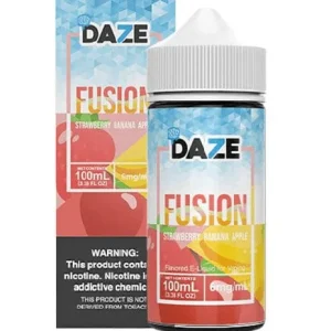 ICED Strawberry Banana Apple by 7 Daze Fusion 100ML