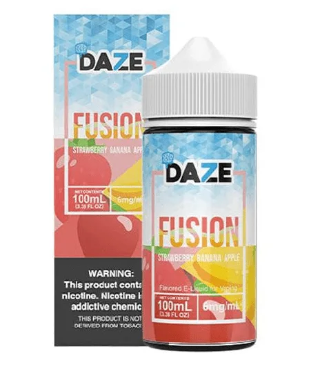 ICED Strawberry Banana Apple by 7 Daze Fusion 100ML