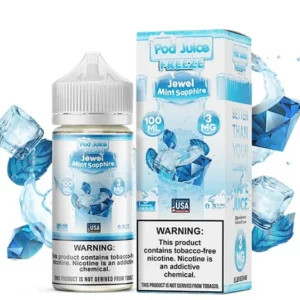 Jewel Mint Sapphire Freeze by Pod Juice 100ML