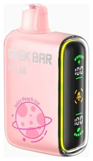 Juicy Peach Ice Geek Bar Pulse