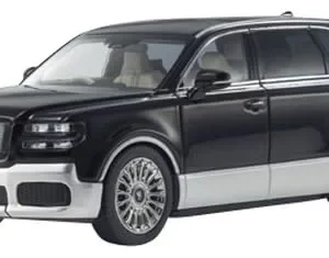 Kyosho 1/43 Toyota Century Rinpo Black Silver Model with Fromage Interior