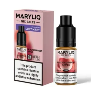 Lost Mary MaryLiq 10mg/20mg Blackcurrant Apple Nic Salt E-liquid-£2.49