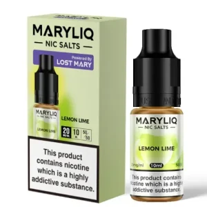 Lost Mary MaryLiq 10mg/20mg Lemon Lime Nic Salt E-liquid-£2.49