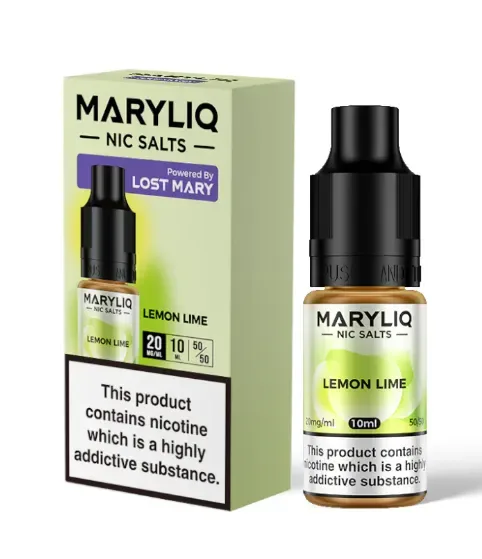 Lost Mary MaryLiq 10mg/20mg Lemon Lime Nic Salt E-liquid-£2.49
