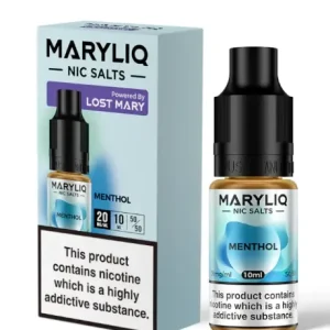 Lost Mary MaryLiq 10mg/20mg Menthol Nic Salt E-liquid-£2.49