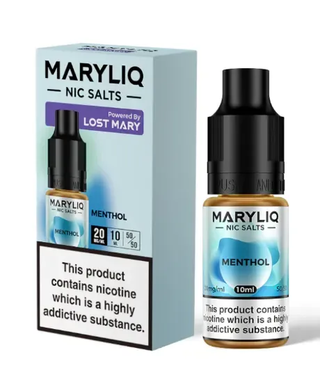 Lost Mary MaryLiq 10mg/20mg Menthol Nic Salt E-liquid-£2.49