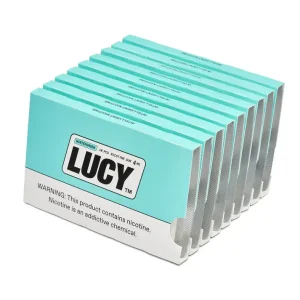 Lucy Wintergreen Nicotine Gum 4mg (10 Pack)