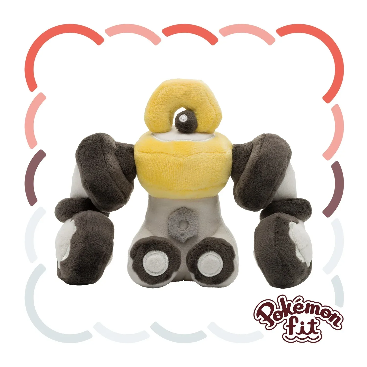 Official Pokemon Melmetal Pokemon Fit Plush Toy Figure Collectible - Image 2