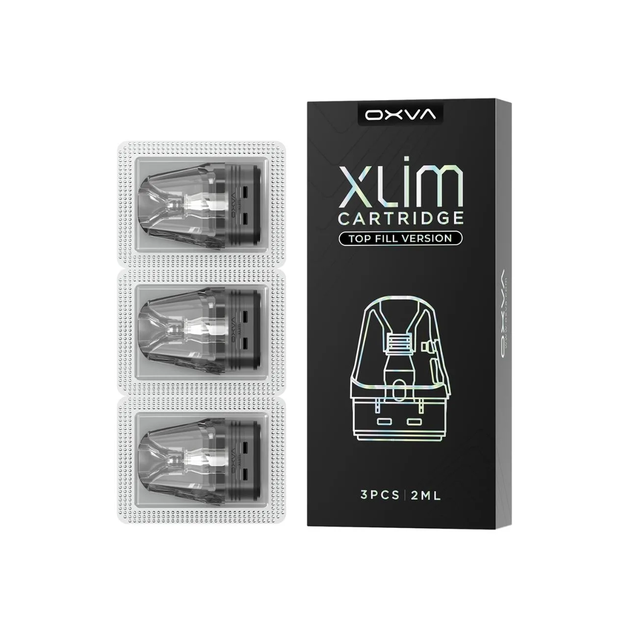 OXVA Xlim Top Fill Replacement Pod Cartridge (Pack of 3) - Image 2