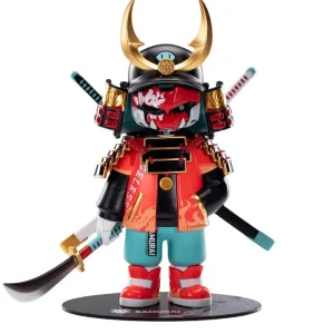 Plum Faceless Samurai Action Figure - Detailed Collectible with Accessories