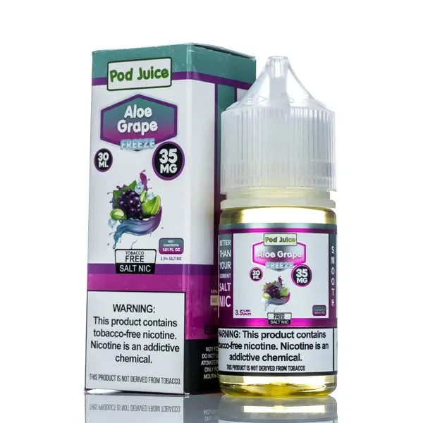 Pod Juice Salt – Aloe Grape Freeze – 30ml