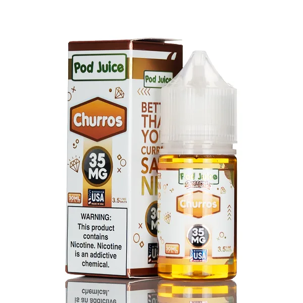 Pod Juice Salt – Churros – 30ml