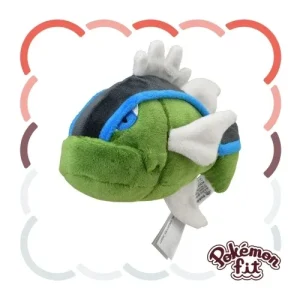 Pokemon Basurao Plush Blue Striped Form Soft Stuffed Toy