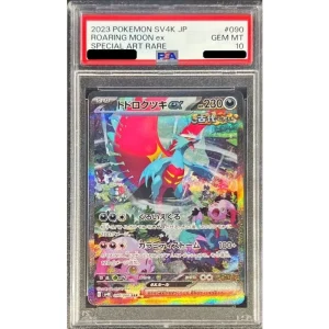 Pokémon TCG Japanese Roaring Moon ex 090/066 SAR PSA10 Card
